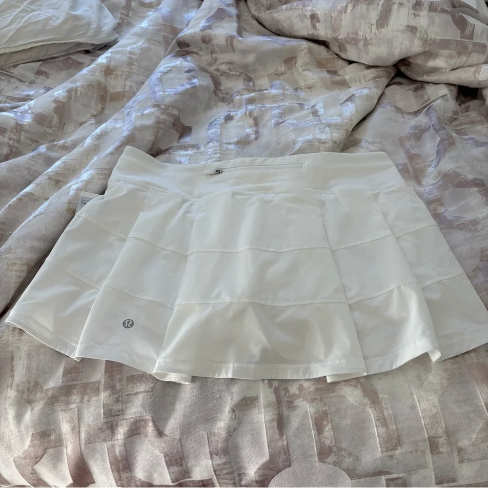 White Pace Rival MR Skirt - Picture 1 of 7